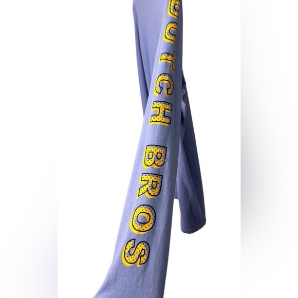 ✌️Dutch Bros Purple Long Sleeve Tee w/Yellow MEDIUM+XL DB 1992 - Picture 3 of 9